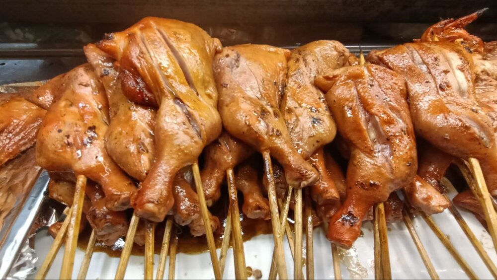 Brochettes de poulet